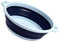ZatRuiZE Bassine à vaisselle pliable ronde 6 L, évier pliable portable en silicone, économise de l'espace pour le camping, les voyages, la cuisine
