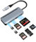 7 in 2 Multi Kartenleser USB C, USB 3.0 Multi SD Kartenleser für SD/TF/MS/CD/XD, Memory Stick Pro Duo Kartenleser für SDXC, SDHC, SD, MMC, RS-MMC, Micro SDXC, Micro SD, Micro SDHC