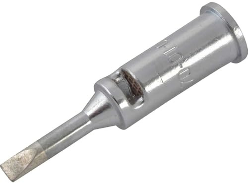 Weller Lötspitze für Pyropen, 70 01 02/3,0 mm, Meißelform T0051612199 (Ersatzlötspitze Lötspitzen Heißluftdüsen Lötpatronen Saugdüse)