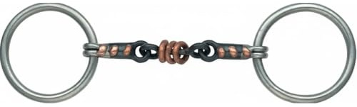 Shires Sweet Eisen Kupfer Roller Trense BLKSWI