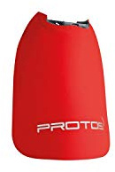 Protos einclipsbarer Nackenschutz für Schutzhelm, Farbe:rot