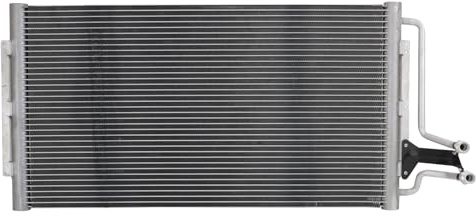 TRQ Air Conditioning A/C Condenser Compatible with 1995-2005 Chevrolet Blazer 1994-2004 S10 1995-2001 GMC Jimmy Sonoma 1996-2000 Isuzu Hombre 1996-2001 Oldsmobile Bravada GM3030156