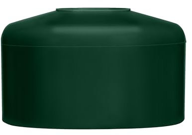 EMFA Capuchon pour poteau rond 42 mm Vert 10 Pcs. Bouchons tube Embout cloture