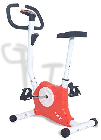 ISE Vélos d'appartement Fitness Cardio Training SY-8018 (orange)