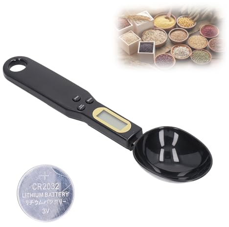 Balance de cuillère numérique, cuillère de mesure de cuisine largement utilisée, capacité amovible de 30 ml en ABS pour un usage domestique