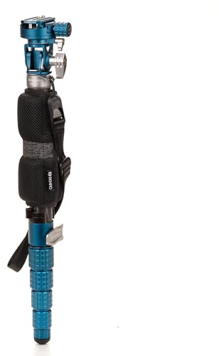 Benro SupaDupa Carbon Fiber Monopod – Lightweight 6-Section Professional Camera & Video Monopod with 72mm Leveling Base, Twist Locks, and Reversible Mount for DSLR, Mirrorless & Camcorders (MSD46C72)