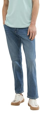 TOM TAILOR herrjeans, 10112 – Clean Light Stone Blue Denim, 32W x 34L