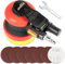 Autolock Mini Air Sander 75mm ponceuse excentrique, 12000RPM Mini ponceuse pneumatique - pour toutes sortes de travaux de ponçage et de polissage sur la voiture