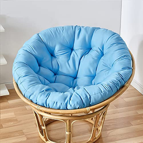 Coussin de chaise rond extra épais pour suspendre une balançoire à bascule
