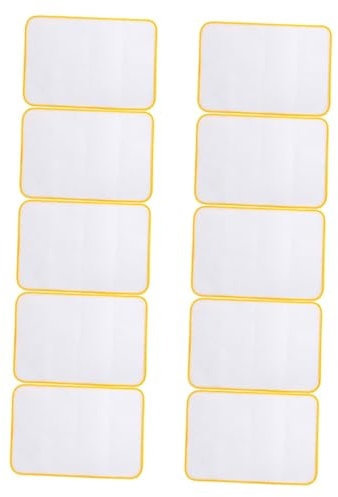 Cabilock 10pcs Heat Resistant Ironing Pad for Crafting Mesh Ironing Cloth Steam Iron Mat Protective Pressing Cloth for Table Top Mat