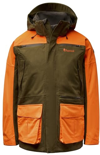 Pinewood Herren Furudal Expert 2L Hunting Jacke -Hochwertige Jagdbekleidung Herren mit vielen praktischen Taschen für Jagdzubehör - mit wind- und wasserdichter Membran