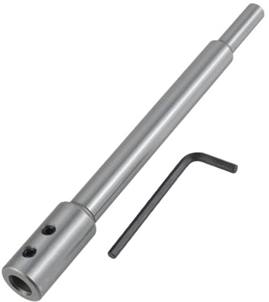 Extensión de broca extralarga de 173 mm para broca con vástago de 3/8 pulgadas para extensión de fresado plano