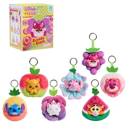 HAPPY HAUL Disney Scents of Style Clip-On Blind Box Plush | Scented Vinyl-Head Plush Clip-On Collectible Toy, 4.5-Inch, Short-Run Drop, Holiday Stocking Stuffers, Gifts, Presents,