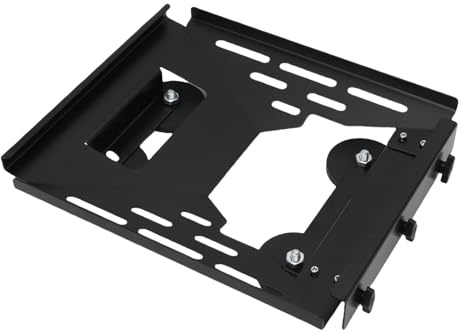 Yctze Kit di Montaggio Magnetico Sul Tetto, Kit di Montaggio con 4 Magneti Resistenti, di Costruzione in Ferro Resistente per Mini Parabola Satellitare, Barche, SUV e Yacht (BLACK)