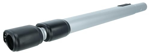 vhbw Tubo aspirador compatible con Philips Performer Ultimate FC8955/09R1, FC8955/09 aspiradora - conexión de 34-38mm, 56-80 cm, plata/gris