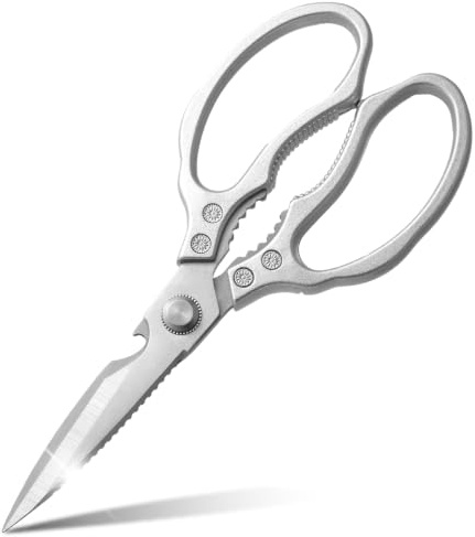 AOOSU Tijeras de cocina, Tijeras Domésticas Multifuncionales, Inoxidable