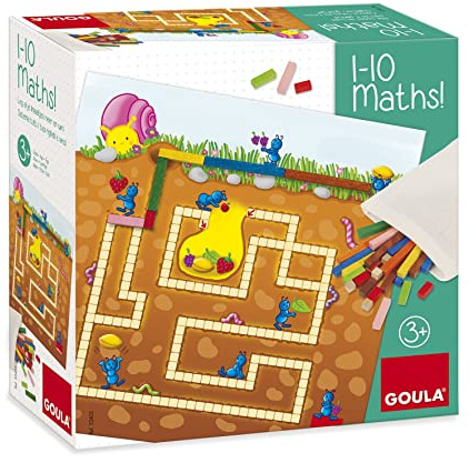 Goula - 1-10, Maths!, Juego Preescolar Educativo para Aprender la conceptualización de los números a Partir de 3 años