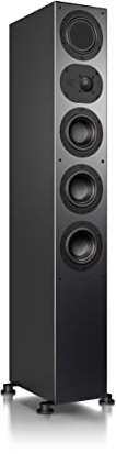 Nubert nuLine 264 | Schwarzer Standlautsprecher | 1 Stück Standbox | Lautsprecher für Musikgenuss | Heimkino & HiFi Qualität auf hohem Niveau | Passive Standbox mit 3 Wege Technik
