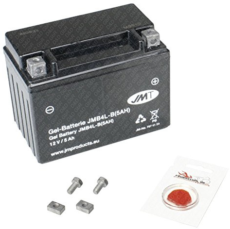 Gel-Batterie für Vespa LX 50 (2-Takt), 2005-2014 (Typ C38101), wartungsfrei, 5 Ah, inkl. Pfand €7,50