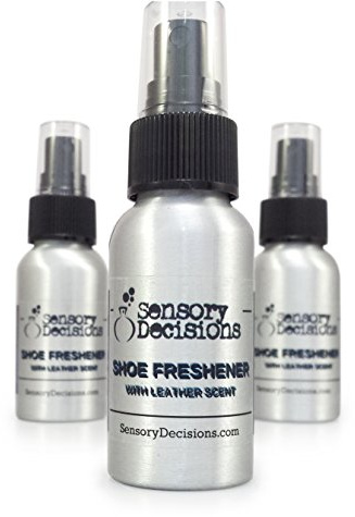 Scarpe deodorante spray – Disinfettante e deodorante, con scarpe New shoe odore di sensoriale decisioni, metallo, Silver, Twin Pack