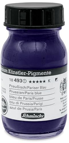 Schmincke feinste Künstler-Pigmente, Preußisch/Pariser Blau - 100 ml