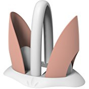 Biesse Pin-Up PortaBicchieri per Bicchieri Monouso, Plastica, Rosa, 22.5x14x23 cm