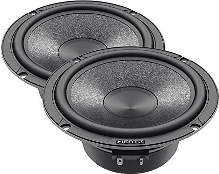 Hertz C 165 – 165mm Tieftöner-Paar mit SPP-M Papiermembran, V-Cone® Technologie & Hochdichte-Ferritmagnet – Präzise Basswiedergabe für Car-HiFi - 285W Peak, 93 dB Empfindlichkeit, 4 Ohm Impedanz