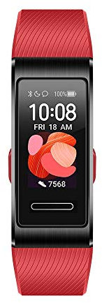 Huawei Band 4 pro advanced fitness tracker with heart rate, 0.95 Inch Amoled screen, built-in GPS, up to 11 sports mode including professional sports guidance