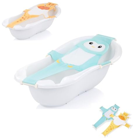 Chipolino red de baño bebés inserto de baño asa de plástico desde el nacimiento, color:azul