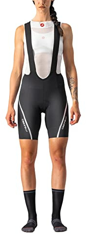 CASTELLI 4522050 VELOCISSIMA 3 BIB Women's Shorts Schwarz-Weiss L