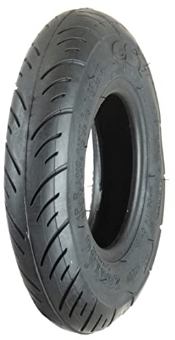 CST C-9349 E-Scooter Reifen, 200 x 50 mm, 8 Zoll, Ersatzreifen für Elektroroller, schwarz, inkl. Schlauch Ventil TR 87