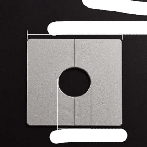 KEOJI 86mm Type Wall Wire Hole Cover Reserved Drill Hole Panel Decor Cabinet Office Desk Hole Cap Dust Pipe Plug Hardware-Junction Box