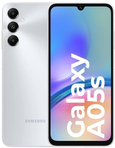 SAMSUNG Galaxy A05s 4GB+64GB [Version Internationale] (Argent)