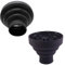 Diffusore Pieghevole in Silicone Portatile Universale per Asciugatura Capelli Ricci con Phon, Diametro Attacco di 4-5cm