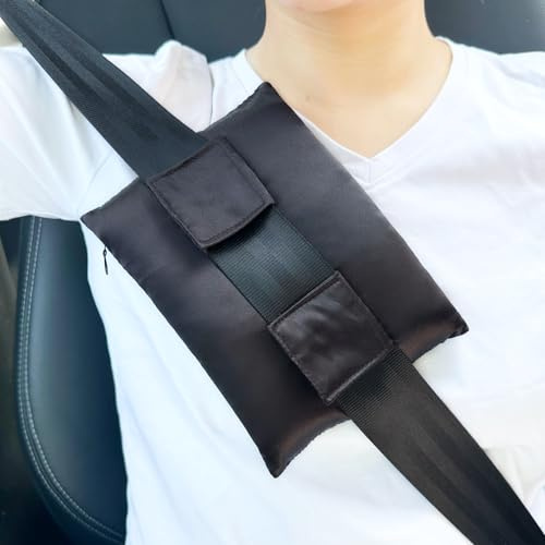 HapiPoppy Port Cushions Chemo Port Pillow for Seat Belt Pacemaker Chest Protector Chemo Patients Cancer Open Heart Incision Recovery Post Surgery Support Pillow Gifts, Silky