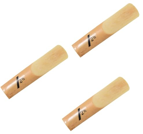 ClAZTyict 30 Stücke Klarinette Schilf Stärke 2,5 2-1/2 Schilf Bambus Holzblas Instrument Teile & Zubehör