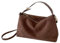 Macayda Handtasche Damen Mittelgroß Umhängetasche Wildleder Crossbody Bag mit Abnehmbar Schulterriemen Schultertasche Damen (Kaffee)