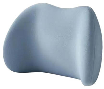 Harilla Cuscino di Supporto Lombare Cuscino per la Parte Bassa della Schiena Sedia da Ufficio per Riposo Notturno, Letto, Blu