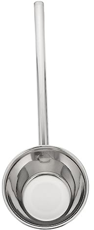 ABOOFAN Mestolo per Acqua in Acciaio Inox Manico lungo Design Facile da Pulire Mestolo Allungato per Cucina e Giardino