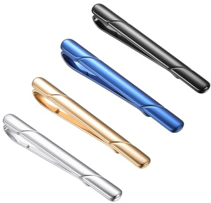 Asienice Silberne Krawattenklammer Für Herren Krawattennadel Set Krawattennadel Schmale Krawatte Edelstahl Premium Krawattenklammer