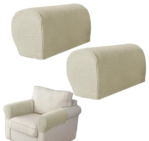 Copridivano, protezione per braccioli, 78 x 25 x 25 cm, tessuto elasticizzato, materiale morbido, design lavabile per proteggere mobili, decorazione per la casa, uso in studio, protezione per divano