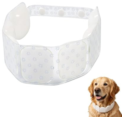 Dog Cooling Collar,Adjustable Ice Tube Lightweight Heat Relief,Dog Neck Cooling Wrap | for Summer Outdoor Beach Walking Park Indoor Pet Cat Puppy Kitten