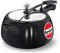 Hawkins Contura Black 5 Litre Pressure Cooker, Hard Anodised Cooker, Handi Cooker, Black (CB50)