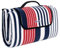 SONGMICS Coperta Picnic con Strato Impermeabile, 200 x 200 cm, Telo da Campeggio Spiaggia Giardino Esterno, Pieghevole e Leggera, Blu GCM70R Unisex-Adulto, Strisce Rosse e Bianche