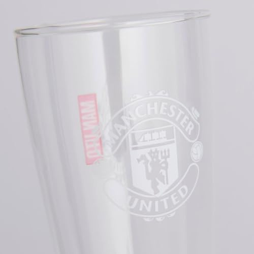 Official Manchester United FC Tall Beer Glass
