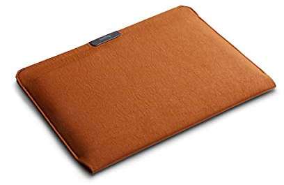 Bellroy Laptop Sleeve, 14-Zoll-Hülle, kompatibel mit MacBook - Bronze | Schlanke Schutzhülle mit Magnetverschluss für einen 14-Zoll-Laptop oder MacBook