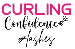 Curling Confidence Eyelash Pun Lash Artist Lash Tech: Graph Grid Notebook/Journal (6” X 9”) Lash Curler Saying For Lash Bars & Lash Lounges