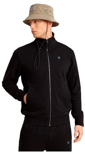 G-Star Herren Nifous Zip Thru Sweatshirt, Schwarz (dk Black D25122-D566-6484), L
