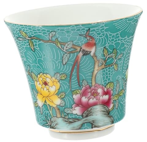 HOLIDYOYO Tazza Da Tè in Ceramica Antica Tazza Da Tè Retrò in Ceramica Elegante Per Casa