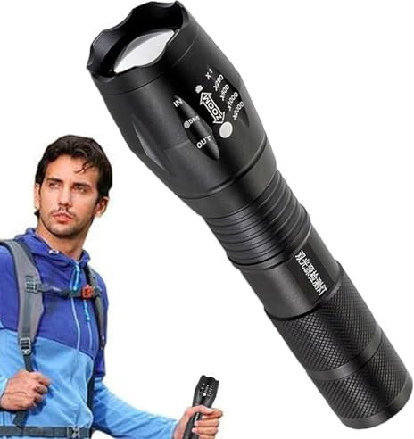 Pomurom Lampe de poche ultraviolette, lampe de poche portable à lumière noire | Lampe de poche UV portable Lampe de poche violette avec lumière blanche - Puissant détecteur de lumière noire, lampe